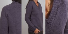 Пуловер реглан спицами женский с описанием
